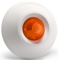 Optical indicator indoor, orange color